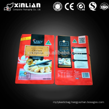 food grade heat seal plastic food packaging for frozen dumplings